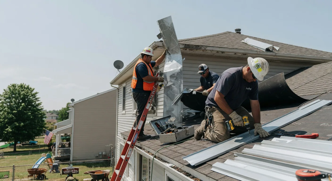 Storm Damage Metal Roof Repair in Cerro Gordo, NC